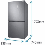 Frigorífico Americano Samsung RF48A400EM9/EF 488L No Frost - Imagen 3