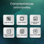 Hisense Frigorífico Americano Side by Side No Frost RS818N4TIE1 632L - Imagen 2