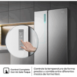 Frigorífico Americano No Frost 519L Inox RS677N4BIE Hisense - Imagen 4
