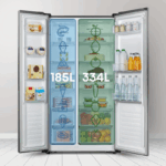 Frigorífico Americano No Frost 519L Inox RS677N4BIE Hisense - Imagen 6