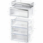 Frigorífico Combi No Frost 440L 3KFC879 Balay - Imagen 4