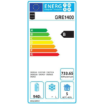 Frigorífico Acero Inoxidable 940L METRO Professional GRE1400 - Imagen 2