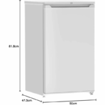 Mini Frigorífico Encimera 85L Clase E TS190340N Bajo Beko - Imagen 3