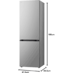 Frigorífico Combi No Frost 344L GBV3100CPY LG - Imagen 2