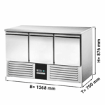 Mesa de Refrigeración GGM Gastro SAG147END 368L 240W - Imagen 6