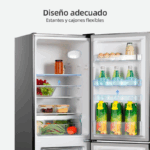 Frigorífico Combi FBM157L42 157L Inox CHiQ - Imagen 11