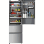 Frigorífico Combi Inox 400L Bolero CoolMarket Combi FD 400 Cecotec - Imagen 6