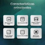 Hisense Frigorífico Blanco 206L 2 Puertas RT267D4AWE - Imagen 3