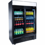 GGM Gastro Refrigerador de Bebidas 880L 2 Puertas Correderas Cristal