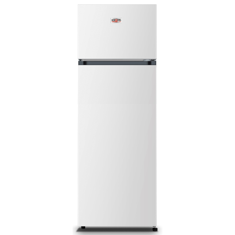 74675_kromsline-kf-1655-w-blanco Frigorífico Blanco Dos Puertas KF-1655-W Cíclico KromsLine - Imagen 1