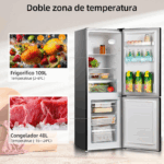 Frigorífico Combi FBM157L42 157L Inox CHiQ - Imagen 7