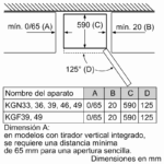 Frigorífico Combi Bosch KGN366WCF 326L Blanco No Frost - Imagen 5