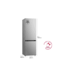 Frigorífico Combi Inox 374L GBV3100EPY LG - Imagen 2