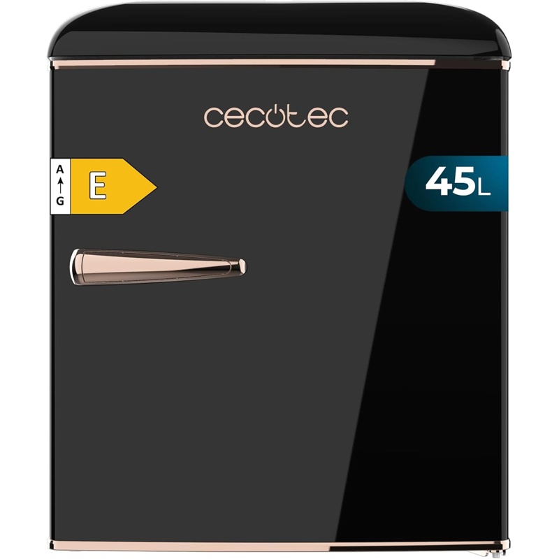 0uaIxSCEUL Cecotec Frigorífico mini Negro 45L 45 Origin Bolero CoolMarket - Imagen 1