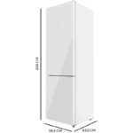 Cecotec Frigorífico Combinado 356 L 200 cm 60 cm Clasificación D Blanco 356 - Imagen 2