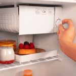 Frigorífico mini Bolero CoolMarket TT Origin 45 45L E Beige Cecotec - Imagen 3