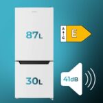 Cecotec Frigorífico Combinado Blanco DF 117 117 L Clasificación E - Imagen 2