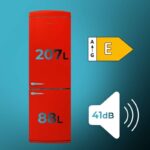 Frigorífico Combi Origin Rojo 294L 190 cm E Cecotec Bolero CoolMarket - Imagen 3