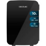 Cecotec Bolero Nevera mini MiniCooling 10L 12V-220V 7-65 °C Negro