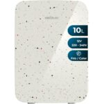 Nevera mini Bolero 10L 12V-220V 7-65 °C Blanco MiniCooling Cecotec