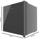 Frigorífico mini Inox 31L Dual TT 31 E CoolMarket Bolero Cecotec - Imagen 4