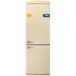 Frigorífico Combi 294L 190 cm Beige Origin Bolero CoolMarket Cecotec