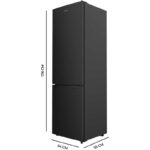 Cecotec Frigorífico Combinado Negro 262 L 2 puertas Clasificación E 262 - Imagen 3