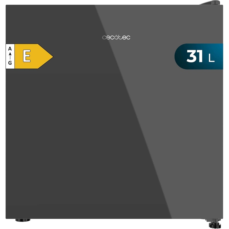 E0i3haXkOv Frigorífico mini Inox 31L Dual TT 31 E CoolMarket Bolero Cecotec - Imagen 1