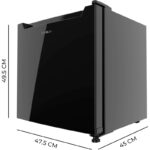 Frigorífico mini 31L Negro Cecotec Bolero CoolMarket TT 31 Dual E - Imagen 3