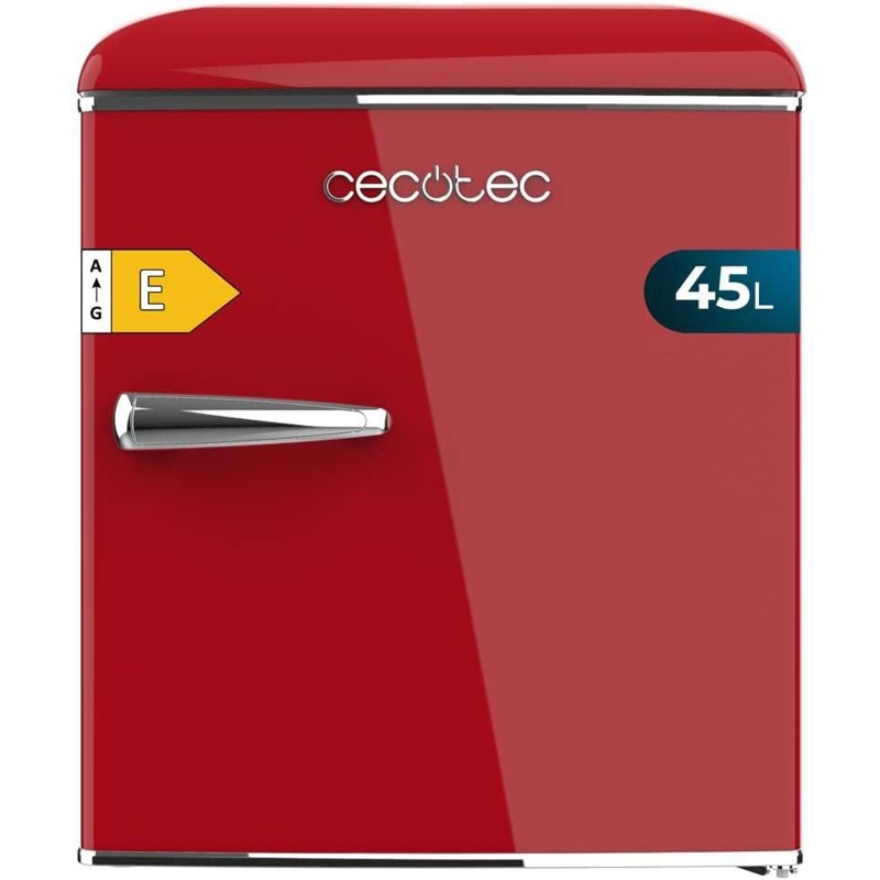 ExB3lhxwUU Cecotec Bolero CoolMarket TT Origin 45 45L E Frigorífico mini Rojo - Imagen 1