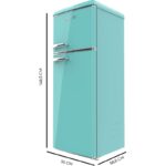 Frigorífico Bolero 215L Verde 2D Origin CoolMarket Cecotec - Imagen 5