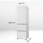 Frigorífico Combinado 303 L 54,5 cm Clasificación E HTR3518ENMW Haier - Imagen 2