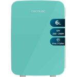 Nevera mini Verde Bolero MiniCooling 6L 12V-220V 5-65 °C Cecotec