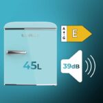 Frigorífico mini Bolero CoolMarket TT 45 45L E Azul Cecotec - Imagen 5