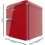Cecotec Bolero CoolMarket TT Origin 45 45L E Frigorífico mini Rojo - Imagen 6