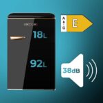 Cecotec Bolero CoolMarket TT Origin 110 110L Frigorífico mini Negro - Imagen 6