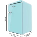 Frigorífico mini 110L Azul Origin Cecotec Bolero CoolMarket E 110 - Imagen 4