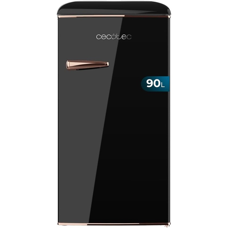 TwtyczggGu Frigorífico mini Bolero CoolMarket TT Origin 90 90L F Negro Cecotec - Imagen 1