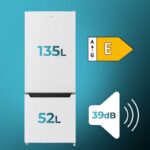 Frigorífico Combinado 205 DF 205 L Clasificación E Blanco Cecotec - Imagen 3