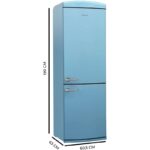 Frigorífico Combi Azul Bolero Origin 190 cm 294L CoolMarket Cecotec - Imagen 9