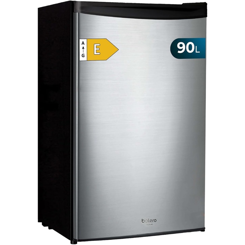 agy8u77Fbp Frigorífico mini 90L Inox Clase de eficiencia energética E Coolmarket TT Origin 90 Bolero Cecotec - Imagen 1