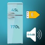 Frigorífico Bolero CoolMarket 215L E Azul 2D Origin Cecotec - Imagen 2