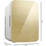 Nevera mini Bolero MiniCooling 10L 12V-220V 7-65 °C Amarillo Cecotec - Imagen 2