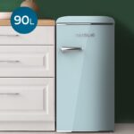 Frigorífico mini Bolero CoolMarket TT Origin 90 Azul 90L Cecotec - Imagen 2
