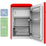 Frigorífico mini Bolero CoolMarket 110 110L E Rojo Origin Cecotec - Imagen 5