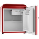 EVVO Nevera mini Rojo 45L F20 Clase de eficiencia energética F - Imagen 3