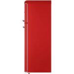 EVVO Frigorífico Rojo Dos Puertas 170L 45L Clase E F45 - Imagen 5