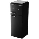 EVVO Frigorífico Negro Dos Puertas 45L 170L Clase E F45 - Imagen 4