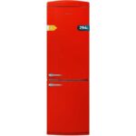 Frigorífico Combi Origin Rojo 294L 190 cm E Cecotec Bolero CoolMarket