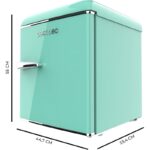 Cecotec Frigorífico mini Bolero CoolMarket TT Origin 45 45L E Verde - Imagen 6